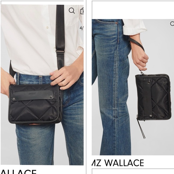 MZWALLACE MADISON CONVERTIBLE CROSSBODY BAG/wristlet bag 2 straps! - Picture 1 of 9